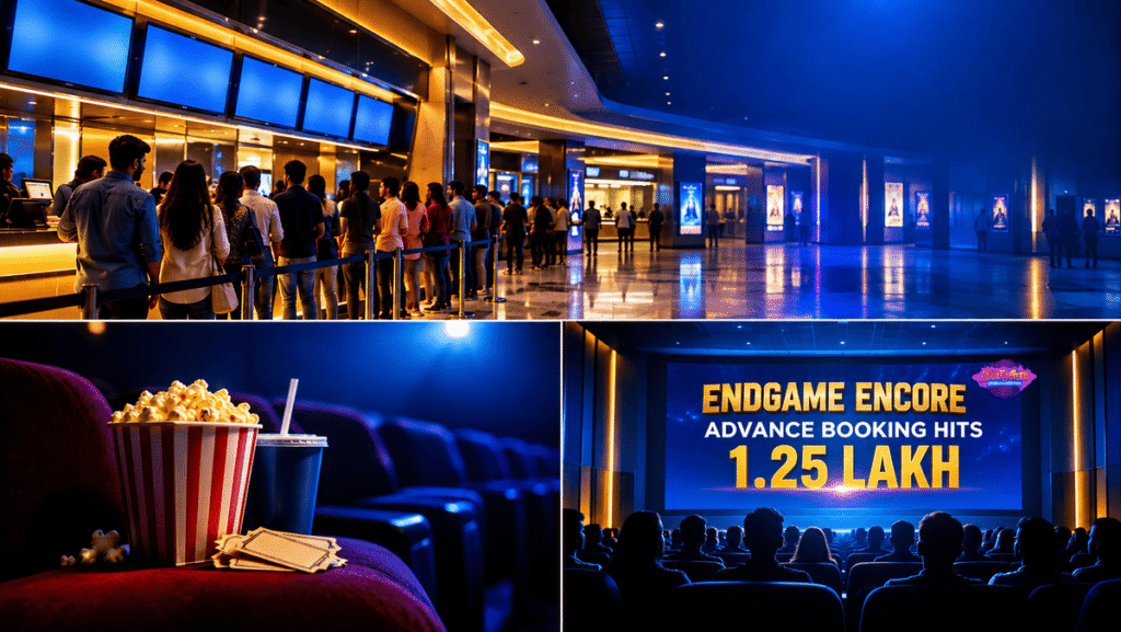 Avengers Endgame Encore advance booking hits 1.25 lakh tickets in India