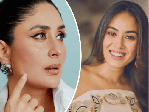 Mira Rajput Kareena Kapoor What Women Want Season 6 set photo