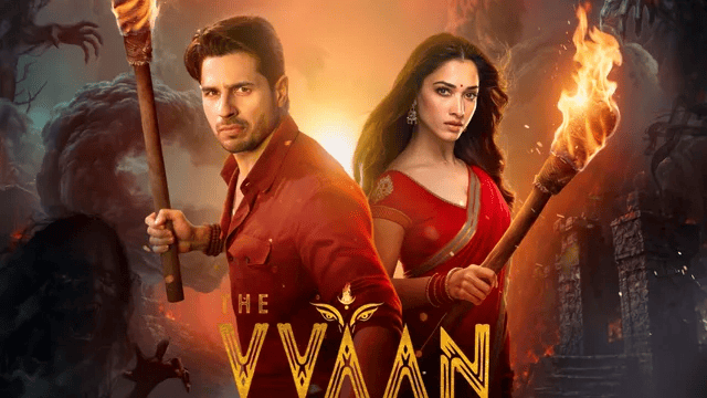 The Vvaan Force of the Forest box office collection official landscape poster featuring Sidharth Malhotra and Tamannaah Bhatia