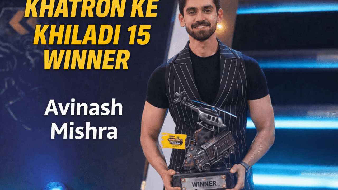 Avinash Mishra lifts Khatron Ke Khiladi 15 trophy