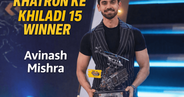 Avinash Mishra lifts Khatron Ke Khiladi 15 trophy
