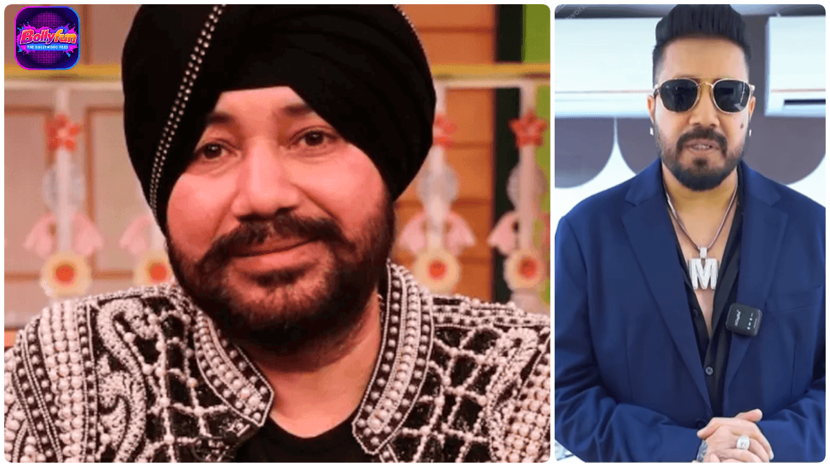Mika Singh and Daler Mehndi performing together